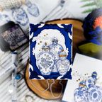 Honey Bee Ornate Ginger Jars Stamps And Dies Bundle Vase Card