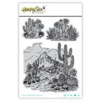 Honey Bee Out West Cling Stamps hbst-646 Product Image