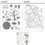 Honey Bee Owlloween Stamps And Dies Bundle