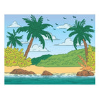 Honey Bee Palm Beach Cover Plate Die hbds-palmb