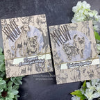 Honey Bee Paws And Purrs Dies hbds-637 Pet Themed Cards | color-code:ALT01
