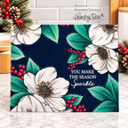 Honey Bee Peace Be With You Clear Stamps Dies And Stencils Bundle You Make The Season Sparkle Card