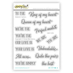 Honey Bee Perfect Match Clear Stamps hbst-630 Product Image