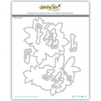 Honey Bee Perfect Peonies Dies hbds-686 Product Image