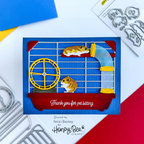 Honey Bee Pet-tastic Clear Stamps hbst-638 Nicki Baxley Card