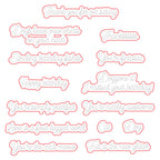 Honey Bee Pet-tastic Stamps And Dies Bundle Wafer-thin set