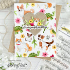 Honey Bee Pet Friends Dies And Stencils Bundle Leanne West Card