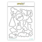 Honey Bee Photo Gallery Wall Holiday Cling Stamps And Dies Bundle Gallery-Wall-Holiday-Coord-Dies-Packaged