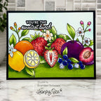 Honey Bee Picked With Love Stencils hbsl-184 Sweetest Bunch Card