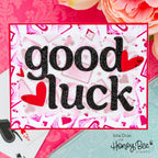 Honey Bee Playful Lowercase Alphabet Dies hbds-beeply Good Luck Card | color-code:ALT01