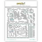 Honey Bee Postcard Holiday Add-On Dies hbds-pstchl Detailed Image