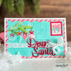 Honey Bee Postcard Holiday Add-On Dies hbds-pstchl Santa Card