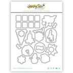 Honey Bee Postmarked Holiday Dies hbds-626 Product Image