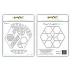 Honey Bee Quilted Honeycomb Hexies Dies hbds-bqhhx