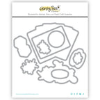 Honey Bee Royal Flush Stamps And Dies Bundle in pack wafer thin