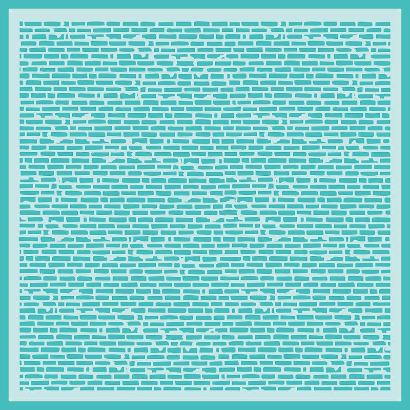 Honey Bee SALVAGED BRICK BACKGROUND Stencil hbsl-036