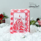 Honey Bee Seasonal Sentiments Clear Stamps And Dies Bundle Lisa Cisneros Card