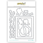 Honey Bee Sending Christmas Joy Dies hbds-616 Product Image