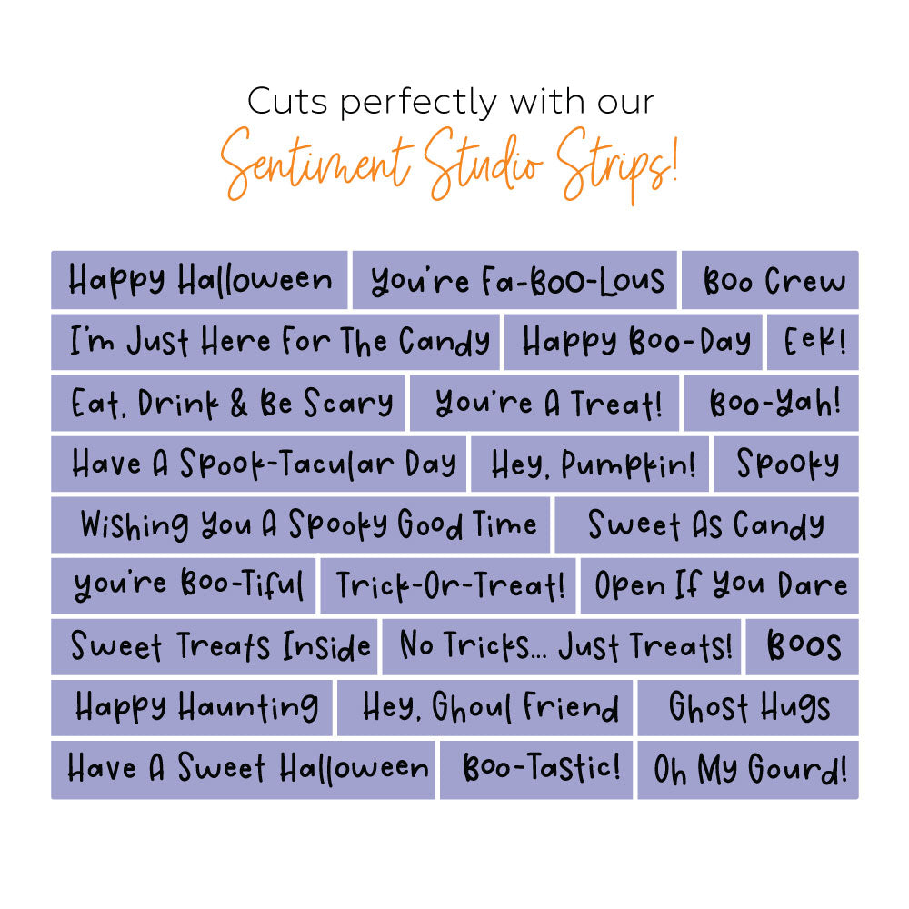 Honey Bee Sentiment Studio Strips Dies hbds-702 Sample Strips
