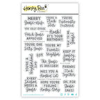 Honey Bee Silly Goose Clear Stamps And Dies Bundle Packaged HBST-704 Stamps Alone