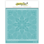 Honey Bee Snowflake Symphony Background Stencil hbsl-173 Packaging Image