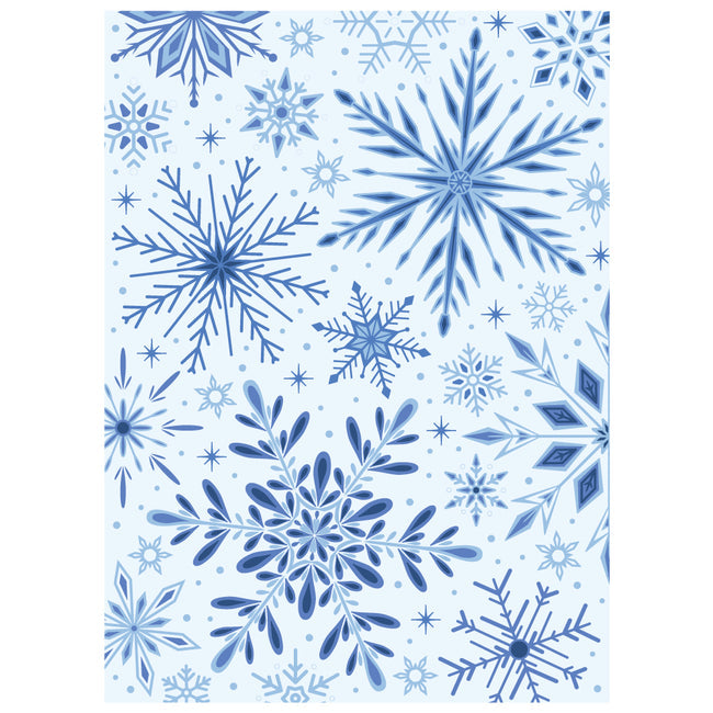 Honey Bee Snowflakes 3D Embossing Folder hbef-011