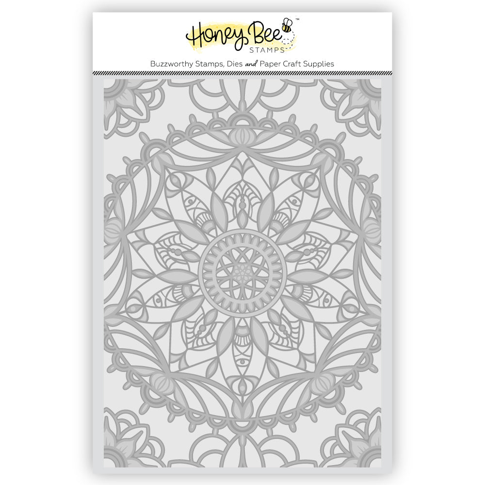Honey Bee Soulful Season 3D Embossing Folder hbef-029 Product Image