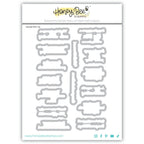 Honey Bee Stacked With Joy Clear Stamps And Dies Bundle Product View