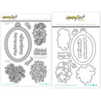 Honey Bee Stitched With Love Clear Stamps And Dies Bundle