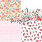 Honey Bee Summer Picnic 6 x 8.5 Paper Pad hbpa-064 Watermelons