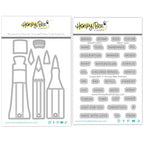Honey Bee Swatch All The Things Dies And Swatched Clear Stamps Bundle