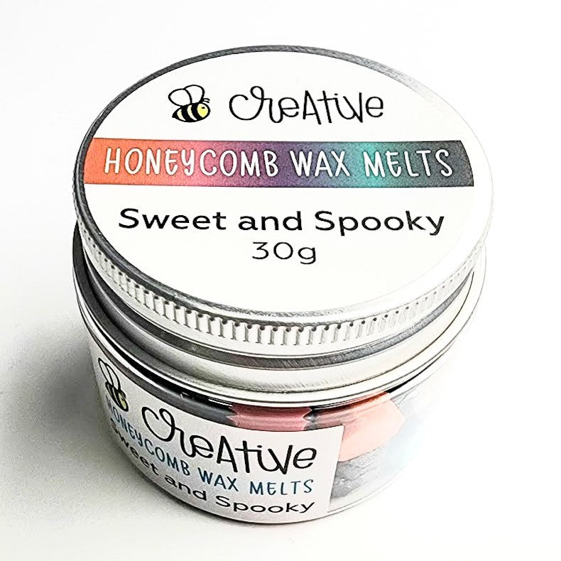 Honey Bee Sweet And Spooky Wax Melts hbtl-wax25 In Jar