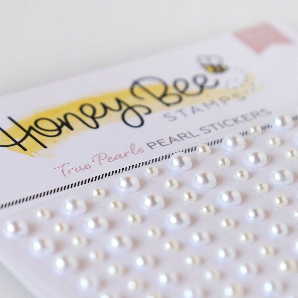 Honey Bee TRUE PEARLS Pearl Stickers hbgs-prl01 Detailed Image