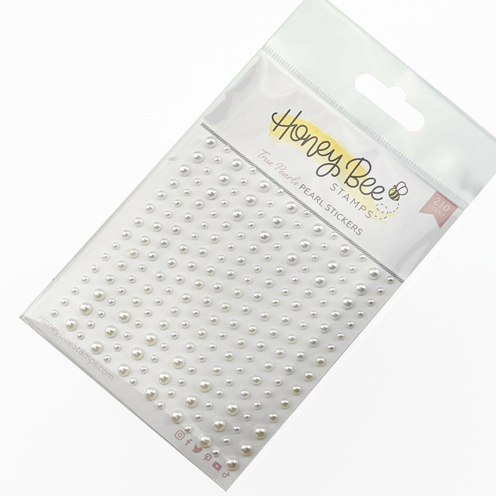 Honey Bee TRUE PEARLS Pearl Stickers hbgs-prl01 Packaging Image
