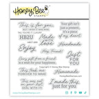 Honey Bee Tag You're It Luxury Clear Stamps hbst-689 Product Image