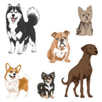 Honey Bee Tail Waggers Cling Stamps hbst-635
