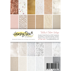 Honey Bee Textiles And Textures Vintage 6 x 8.5 Paper Pad hbpa-053