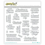 Honey Bee Timeless Christmas Cheer Clear Stamps hbst-703 Packaging Image