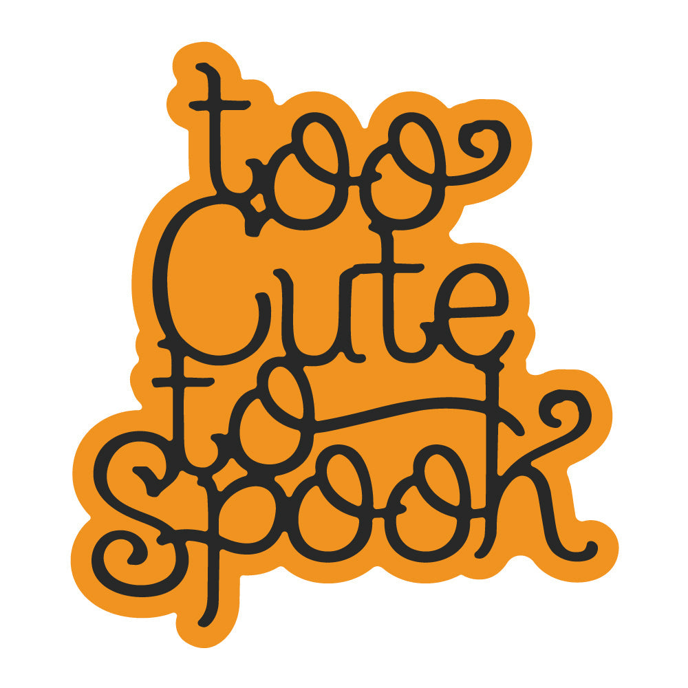 Honey Bee Too Cute To Spook Dies hbds-toctsk