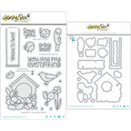 Honey Bee Tweeties Clear Stamps And Dies Bundle