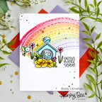 Honey Bee Tweeties Clear Stamps hbst-684 Get Well Soon Card