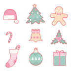 Honey Bee Very Merry Dies And Stencils Bundle Very-Merry-coordinating-dies-with-outlines