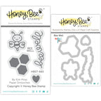 Honey Bee Well Clear Stamps And Dies Bundle