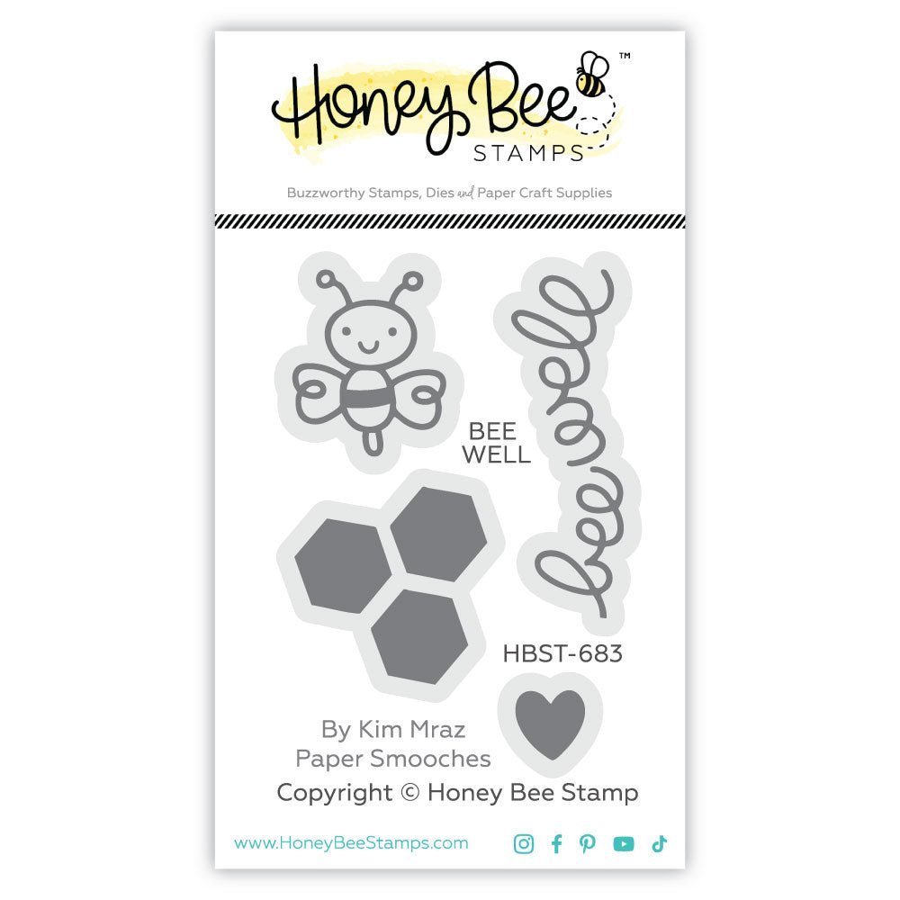 Honey Bee Well Clear Stamps hbst-683 Product Image