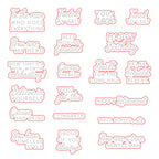 Honey Bee Well Played Sir Clear Stamps And Dies Bundle HBST-677