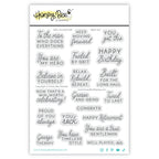 Honey Bee Well Played Sir Clear Stamps hbst-677 Packaging View