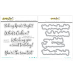 Honey Bee What's Cookin' Clear Stamps And Dies Bundle