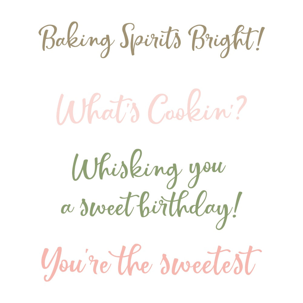 Honey Bee What's Cookin' Clear Stamps hbst-623