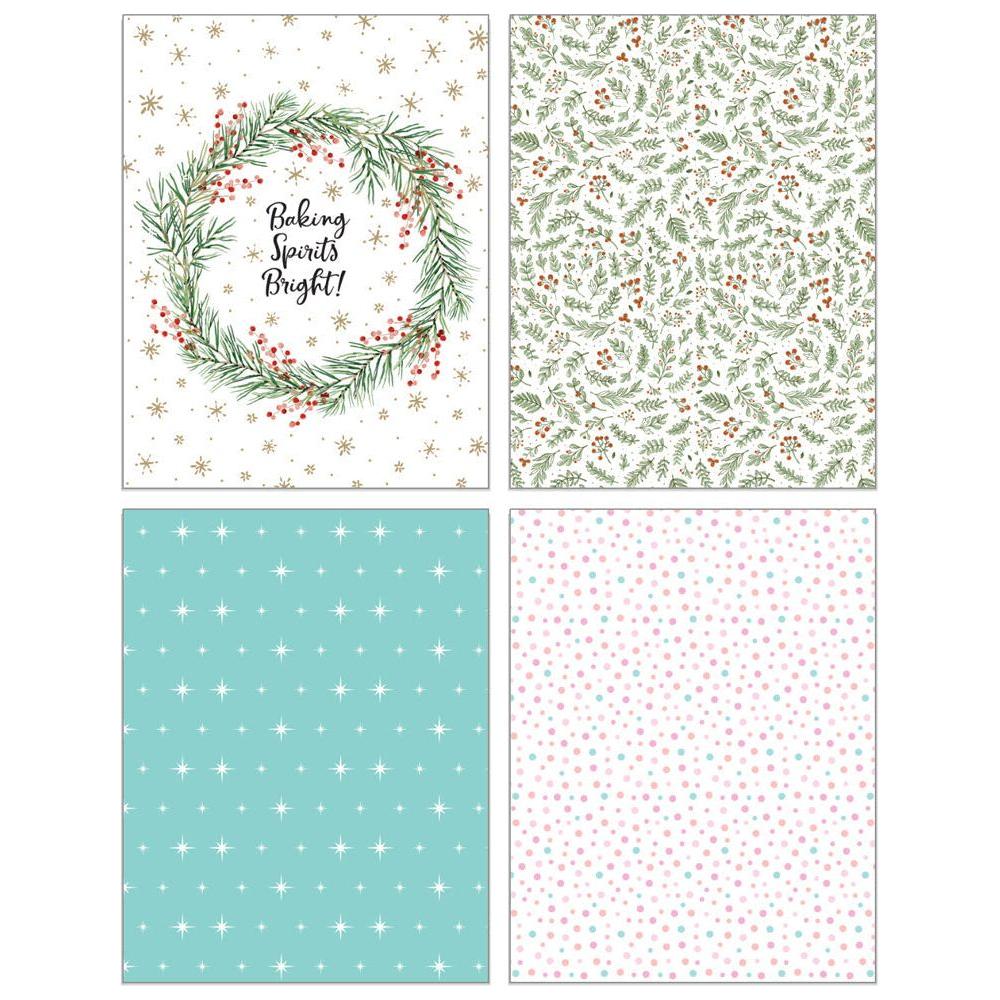 Honey Bee What's Cookin' Paper Pack hbpa-062 Christmas Patterns