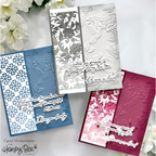 Honey Bee Winter Pearl Stickers hbgs-prl14 Sympathy Cards | color-code:ALT01